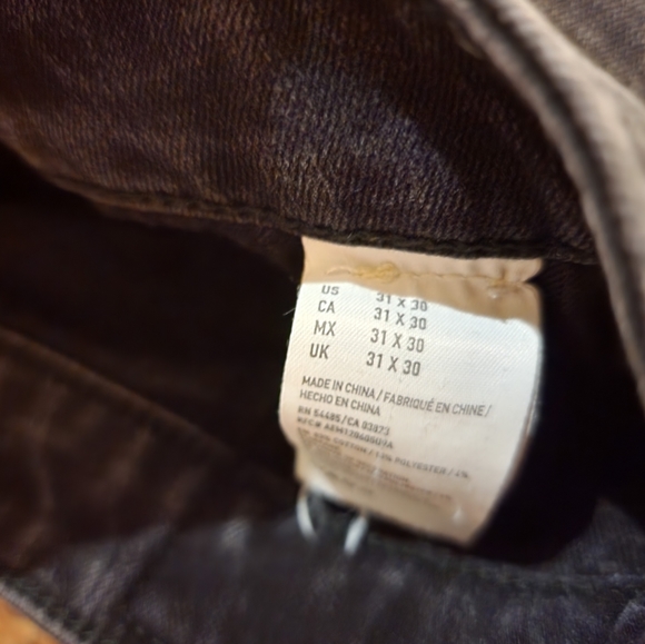 Black Jeans American Eagle Extreme Flex 4 (30x31) - Picture 3 of 3